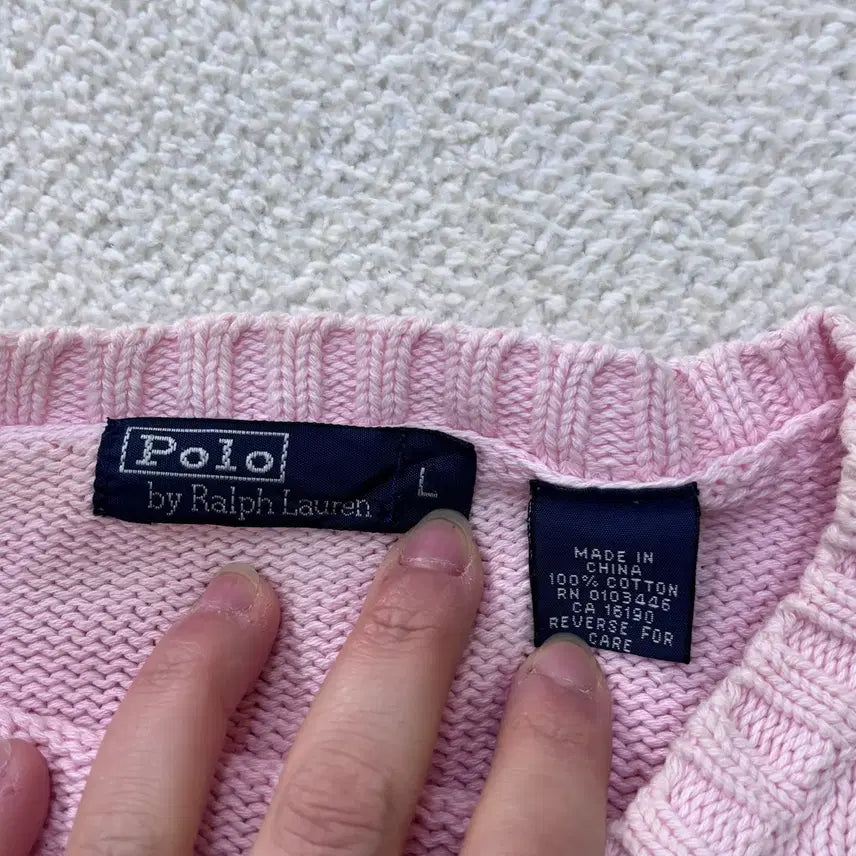 [BUNJANG] Polo Ralph Lauren Crew Neck Knit Sweater / L 폴로랄프로렌 크루넥 니트 스웨터 0320E