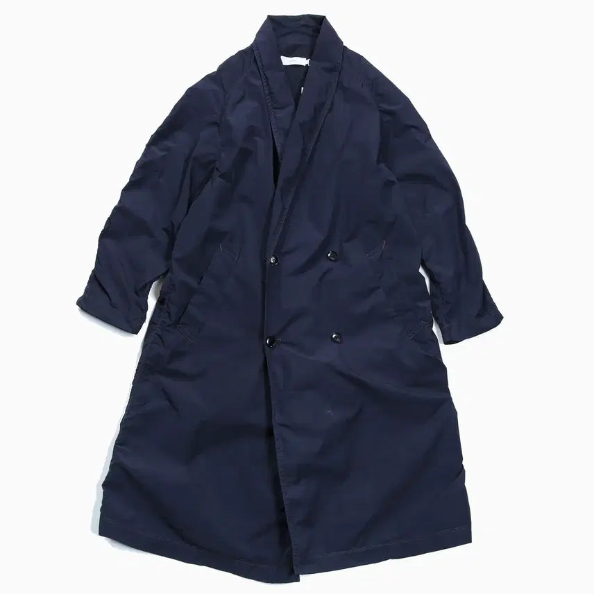 [BUNJANG] Graphpaper Shawl Collar Nylon Coat / 그라프페이퍼 숄카라 나일론 코트