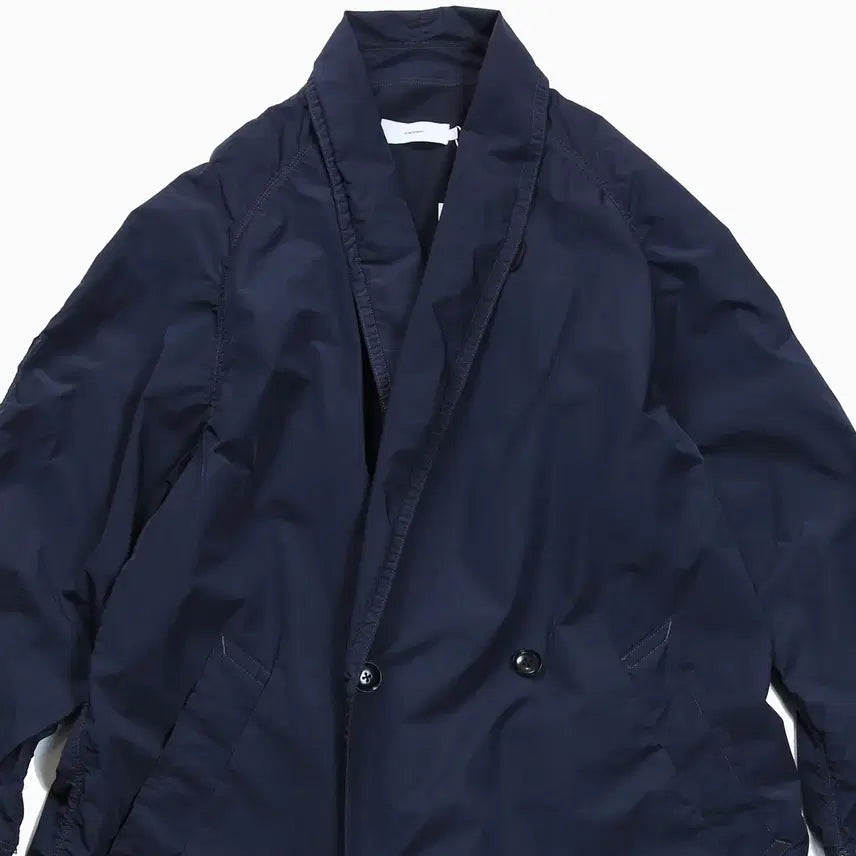 [BUNJANG] Graphpaper Shawl Collar Nylon Coat / 그라프페이퍼 숄카라 나일론 코트