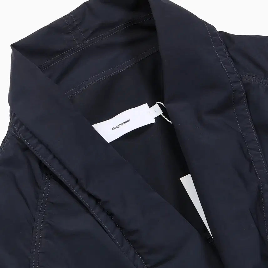[BUNJANG] Graphpaper Shawl Collar Nylon Coat / 그라프페이퍼 숄카라 나일론 코트