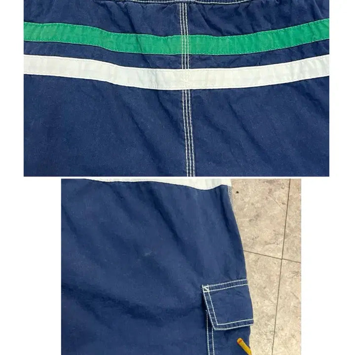 [BUNJANG] Polo Ralph Lauren Banded Half Pants Navy L / 폴로 랄프로렌 밴딩 하프 팬츠 네이비 L 
