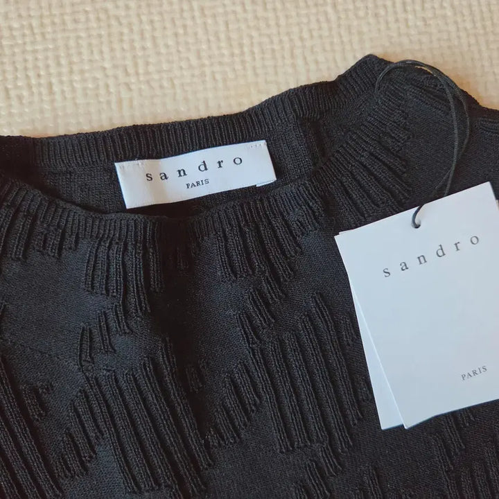 [BUNJANG] Sandro Jacquard Pattern Knit Dress / 새상품) 산드로Sandro 니트/자카드 패턴 원피스