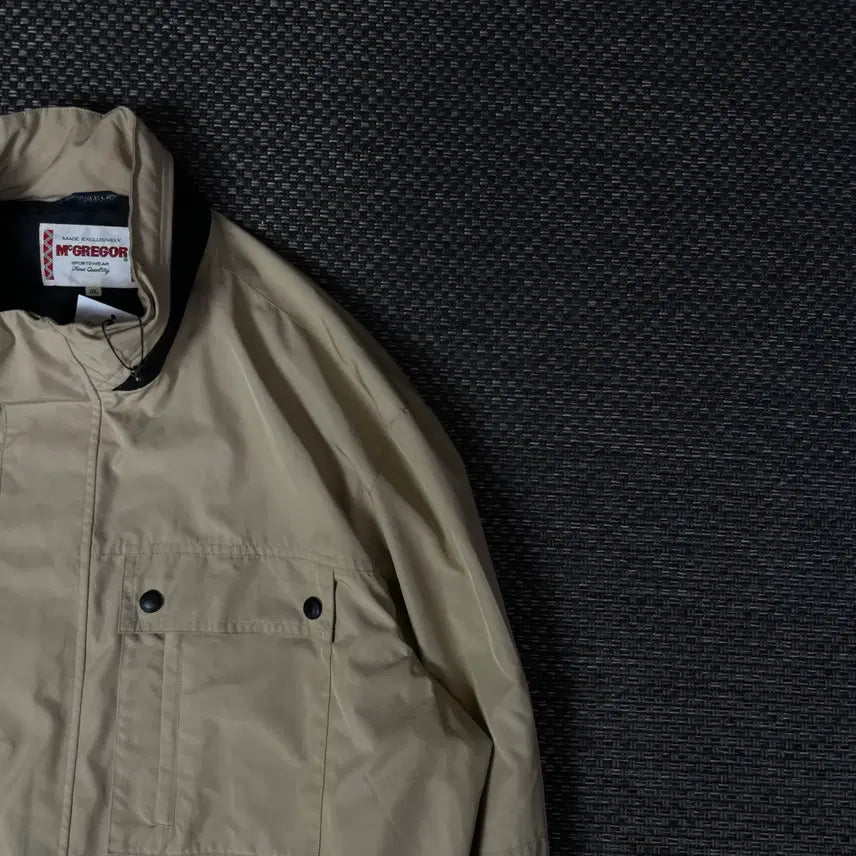 [BUNJANG] McGregor Beige Multi-Pocket Windbreaker Jacket 3L / 맥그리거 베이지 멀티포켓 바람막이 자켓 3L