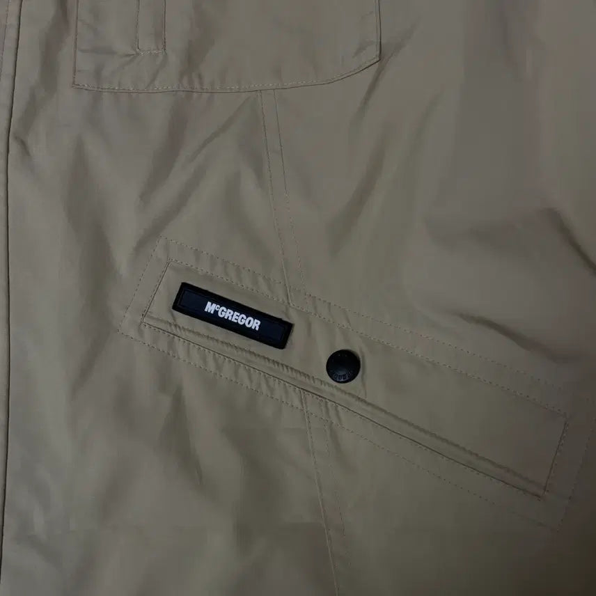 [BUNJANG] McGregor Beige Multi-Pocket Windbreaker Jacket 3L / 맥그리거 베이지 멀티포켓 바람막이 자켓 3L