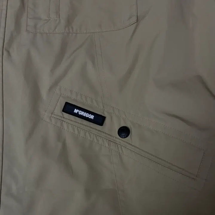 [BUNJANG] McGregor Beige Multi-Pocket Windbreaker Jacket 3L / 맥그리거 베이지 멀티포켓 바람막이 자켓 3L