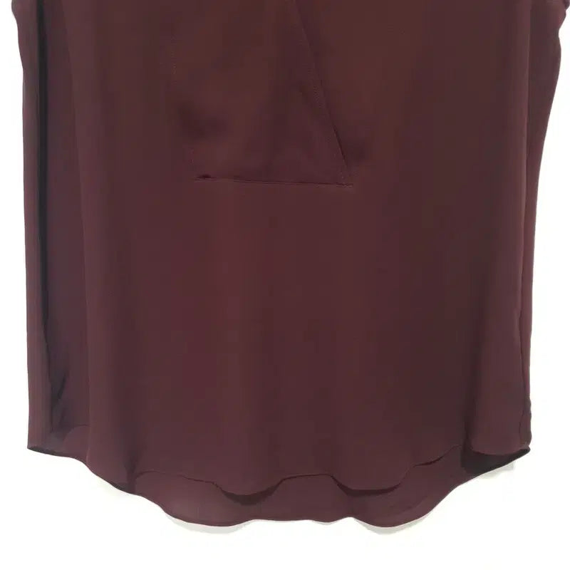 [BUNJANG] Theory V-Neck Sleeveless Silk Blouse / 띠어리 브이넥 민소매 실크 블라우스 S_S0242