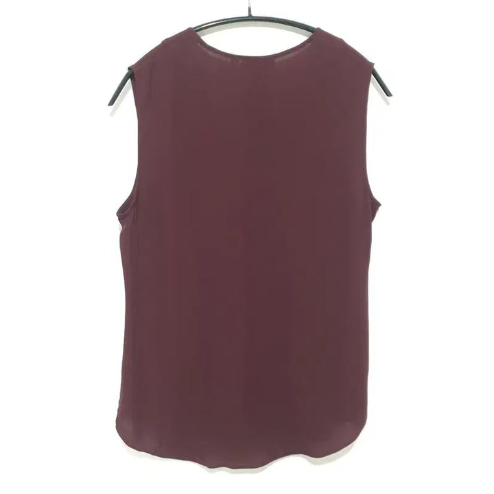 [BUNJANG] Theory V-Neck Sleeveless Silk Blouse / 띠어리 브이넥 민소매 실크 블라우스 S_S0242