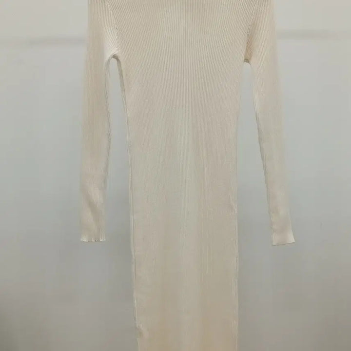 [BUNJANG] High Neck Knit Long Dress / 260316-12 긴소매 하이넥 니트 롱 원피스