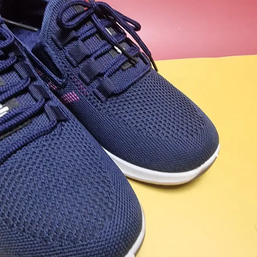 [BUNJANG] Navy/Pink 240 Mesh Sneakers / 네이비/핑크색 240 운동화 메쉬 스니커즈