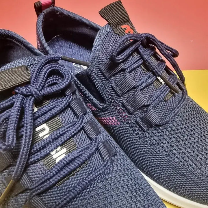 [BUNJANG] Navy/Pink 240 Mesh Sneakers / 네이비/핑크색 240 운동화 메쉬 스니커즈