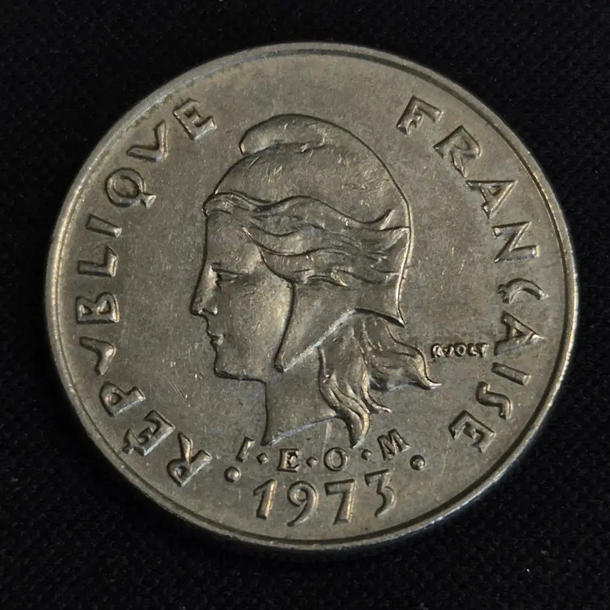 [BUNJANG] French Polynesia 10 Francs Coin / [EP. 1167]  프랑스령 폴리네시아의 10 프랑 동전