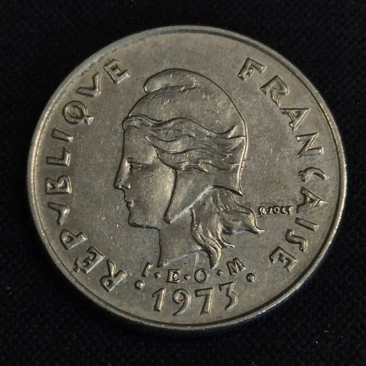 [BUNJANG] French Polynesia 10 Francs Coin / [EP. 1167]  프랑스령 폴리네시아의 10 프랑 동전