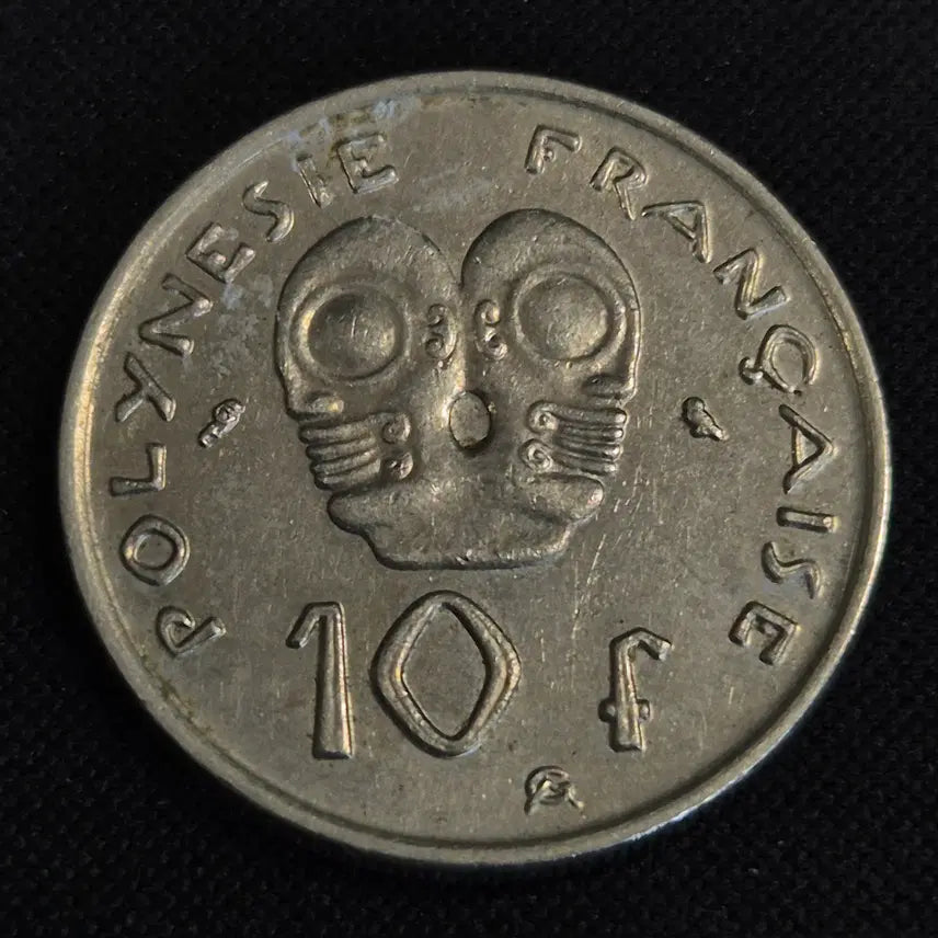 [BUNJANG] French Polynesia 10 Francs Coin / [EP. 1167]  프랑스령 폴리네시아의 10 프랑 동전