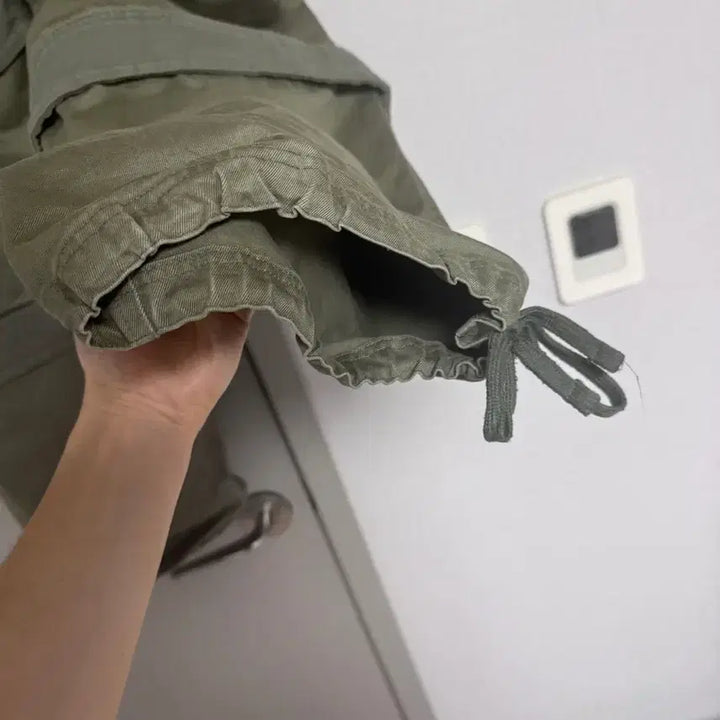 [BUNJANG] From What Layered Work Pants Olive / [2] 파프롬왓 레이어드 워크팬츠 올리브