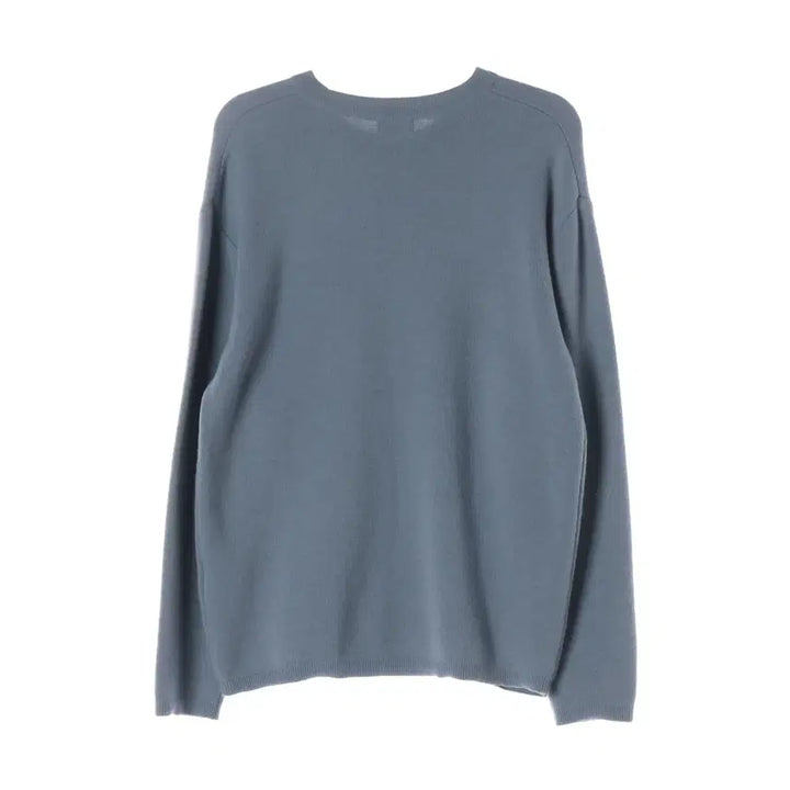 [BUNJANG] Coore Wool Blend Crew Neck Sweater Light Blue / 쿠어 울 블렌드 크루넥 니트 스웨터 라이트블루