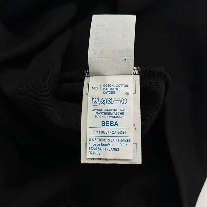 [BUNJANG] Saint James Seba Solid Long Sleeve T-Shirt / [L] 세인트 제임스 세바 솔리드 롱슬리브 티셔츠