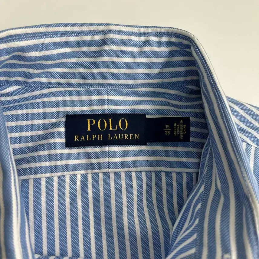 [BUNJANG] Polo Ralph Lauren Striped Shirt / [15/38] 폴로 랄프로렌 스트라이프 셔츠