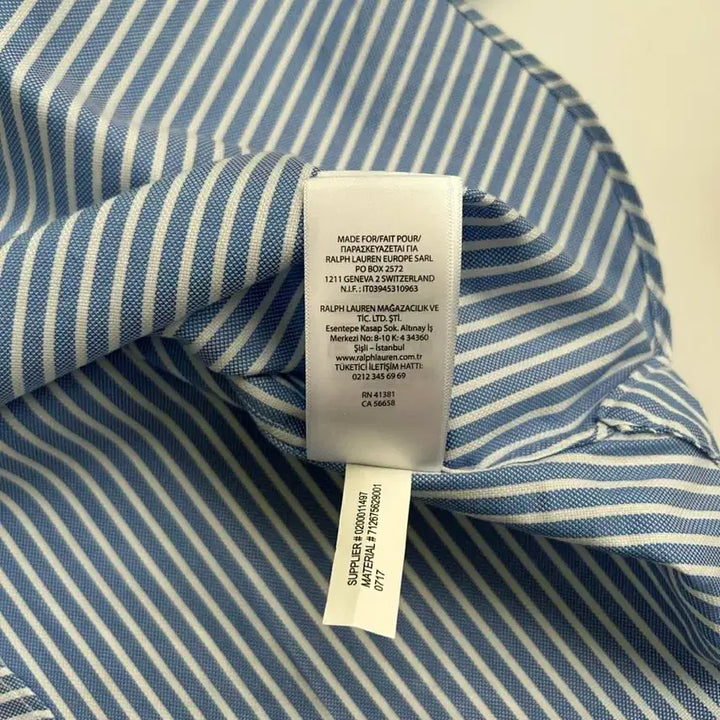 [BUNJANG] Polo Ralph Lauren Striped Shirt / [15/38] 폴로 랄프로렌 스트라이프 셔츠