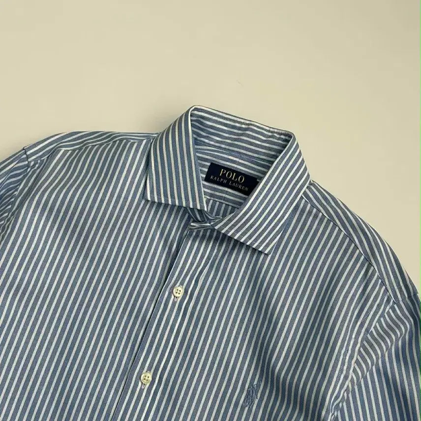 [BUNJANG] Polo Ralph Lauren Striped Shirt / [15/38] 폴로 랄프로렌 스트라이프 셔츠