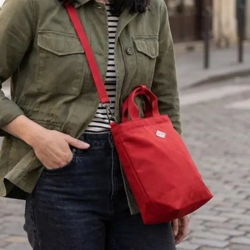 [BUNJANG] DANTON Red Shoulder Bag / DANTON 단톤 레드 숄더백