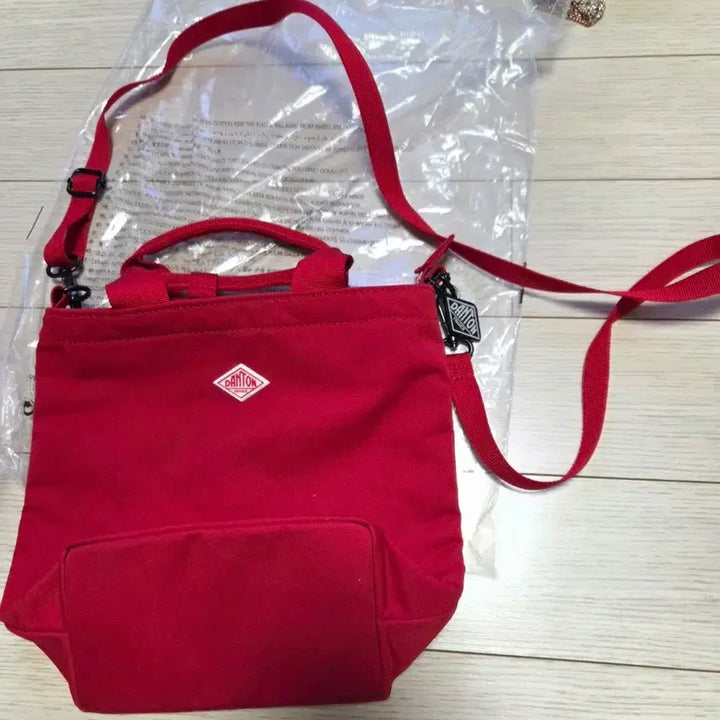 [BUNJANG] DANTON Red Shoulder Bag / DANTON 단톤 레드 숄더백