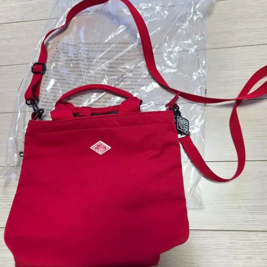 [BUNJANG] DANTON Red Shoulder Bag / DANTON 단톤 레드 숄더백