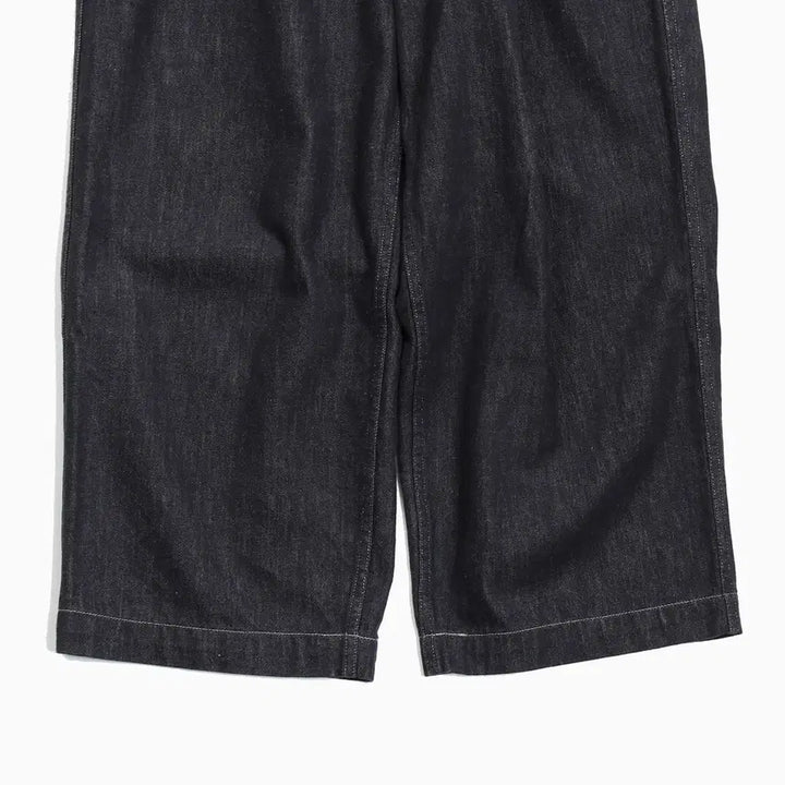 [BUNJANG] Graphpaper Colorfast Denim Belted Pants / 그라프페이퍼 컬러패스트 데님팬츠