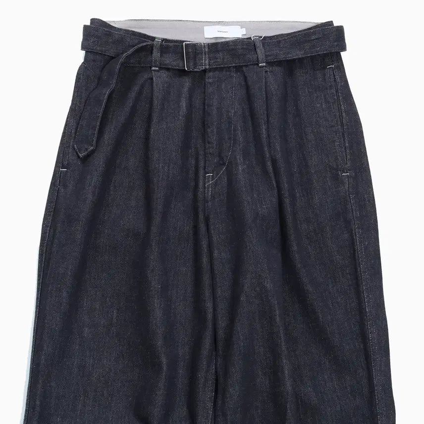 [BUNJANG] Graphpaper Colorfast Denim Belted Pants / 그라프페이퍼 컬러패스트 데님팬츠