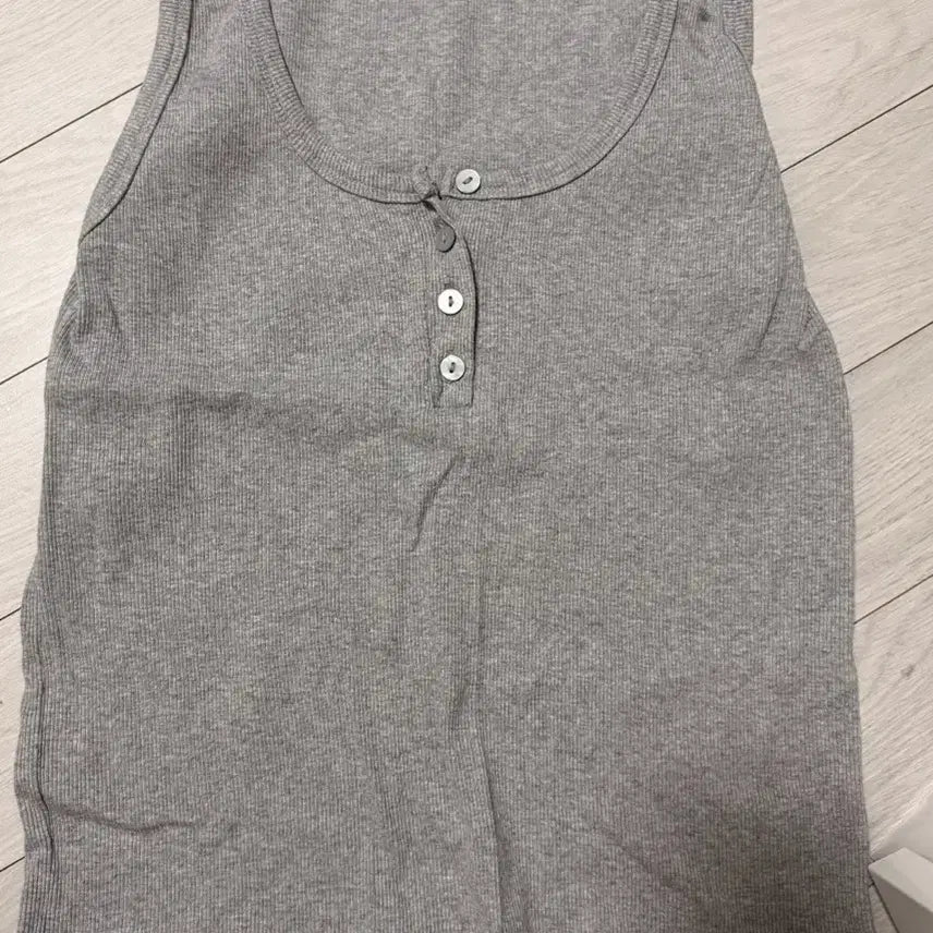 [BUNJANG] The Wish Rize Base Slim Cardigan Shorts Sleeveless Set / 더위시 리즈 베이스 슬림 가디건 (네이비 기본)