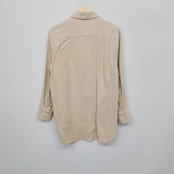 [BUNJANG] COS Regular Fit Linen Shirt Beige / COS 코스 레귤러핏 리넨 셔츠 베이지 (34/오트밀)