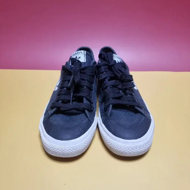 [BUNJANG] Adidas Nizza Black Sneakers / 아디다스 245 Nizza 니짜 블랙 스니커즈