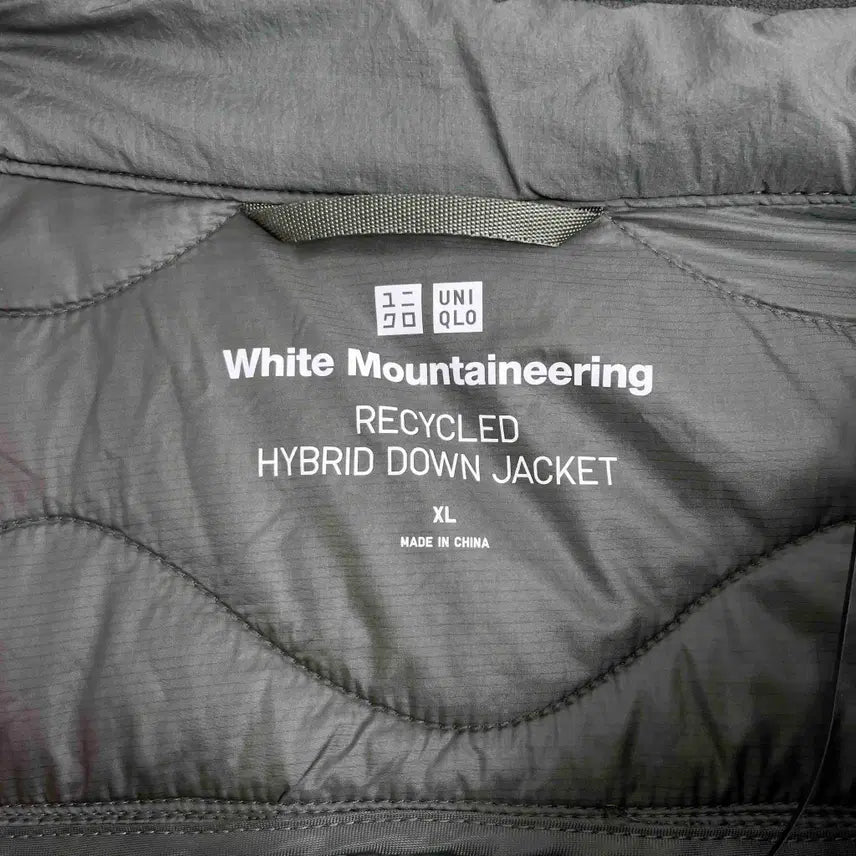 [BUNJANG] Uniqlo x White Mountaineering Recycled Hybrid Down Jacket XL / C2 유니클로X화이트마운티니어링 리사이클 하이브리드 다운 재킷 XL사이즈