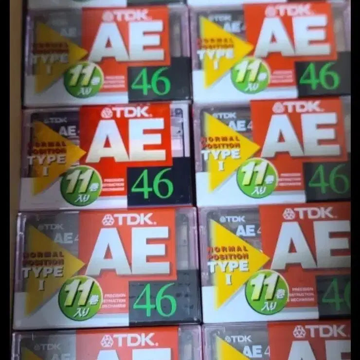 [BUNJANG] TDK AE 46 Cassette Tapes / TDK AE 46 카세트 테이프 110개