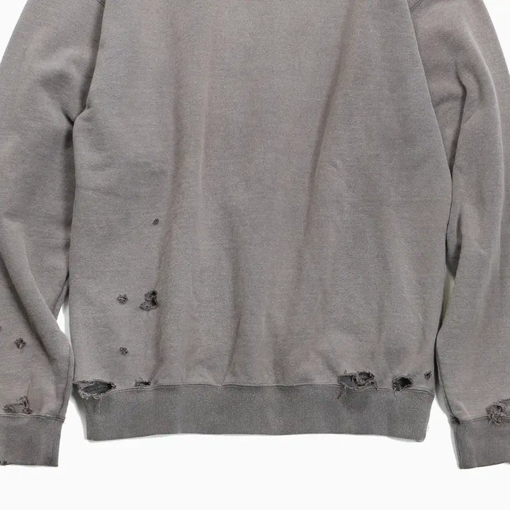 [BUNJANG] Issue Things Type56 Faded Distressed Sweatshirt / 이슈띵스 페이디드 스웻