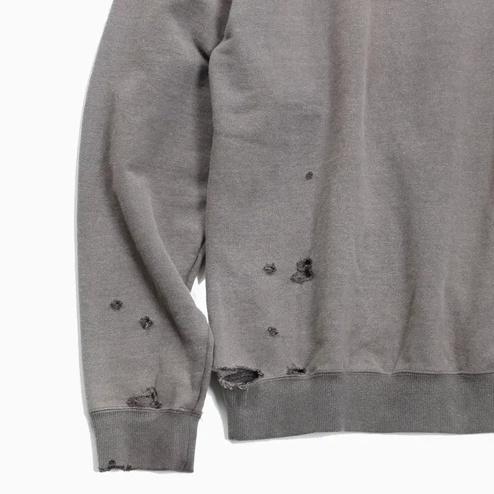 [BUNJANG] Issue Things Type56 Faded Distressed Sweatshirt / 이슈띵스 페이디드 스웻