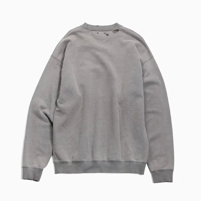 [BUNJANG] Issue Things Type56 Faded Distressed Sweatshirt / 이슈띵스 페이디드 스웻