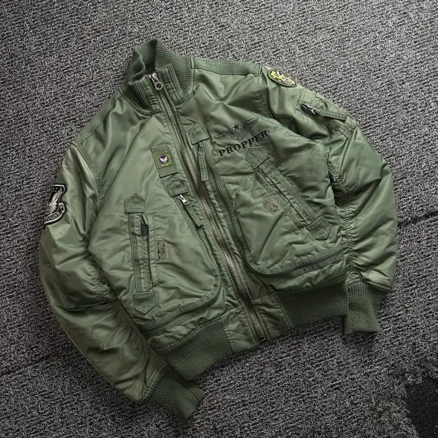 [BUNJANG] Proper US Air Force MA-1 Military Flight Jacket / 프로퍼 US 에어포스 밀리터리 ma-1 항공 점퍼 3614