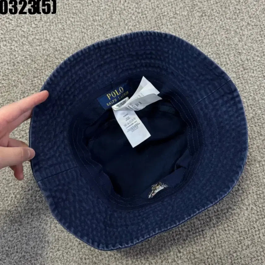 [SOLD OUT] 폴로 랄프로렌 네이비 곰돌이 버킷햇 0323