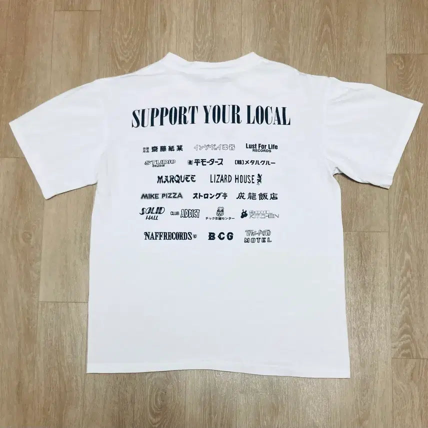 [BUNJANG] BECK Yukio T-shirt + Exclusive Box / 만화 BECK 티셔츠 + 전용 박스