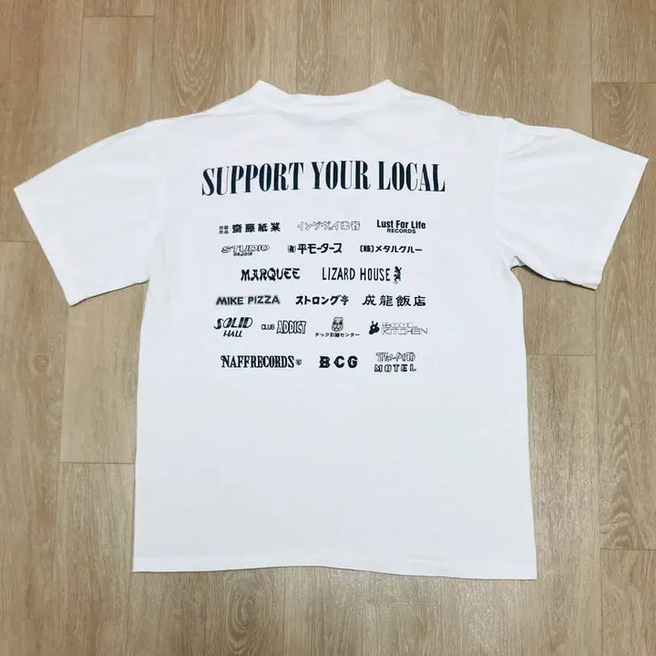[BUNJANG] BECK Yukio T-shirt + Exclusive Box / 만화 BECK 티셔츠 + 전용 박스