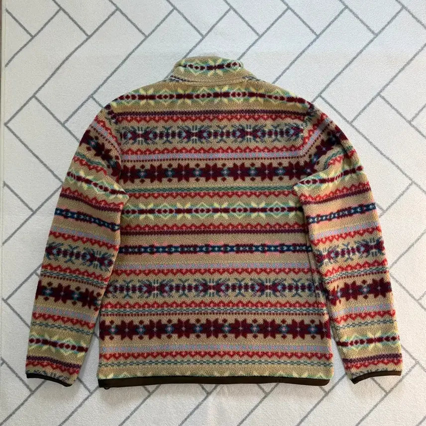 [BUNJANG] Polo Fair Isle Fleece Pullover / (새제품/S) 폴로 페어아일 플리스 풀오버