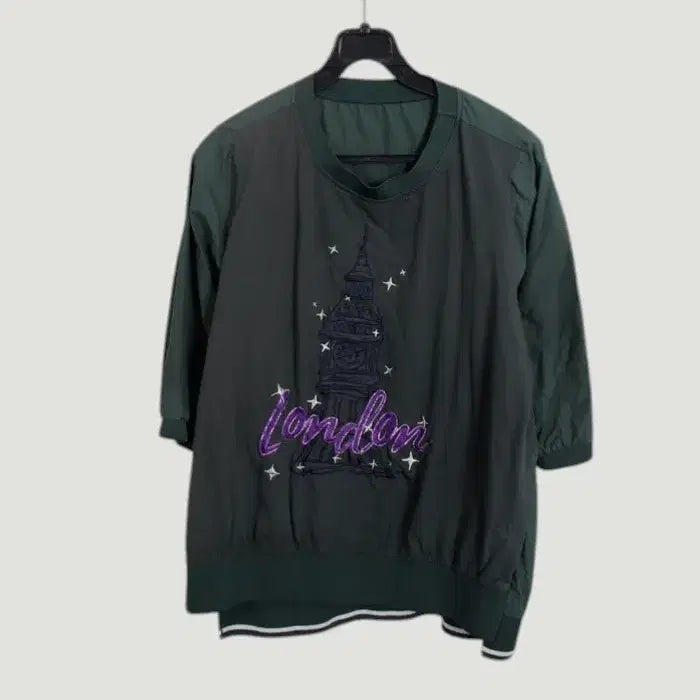 [BUNJANG] Jindo Uba London Nylon Short Sleeve T-shirt / 여성F/ 진도 우바 런던 나일론 반팔티