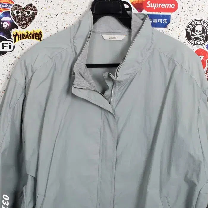 [BUNJANG] ZIGOT Mint String Zip-up Jumper / 여성66/ 지고트 민트 스트링 집업점퍼
