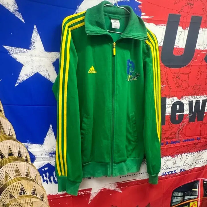 [BUNJANG] Adidas Kaka Brazil Old School Track Top Jersey M95 / 아디다스 올드스쿨 브라질 카카 져지 트랙탑 m95