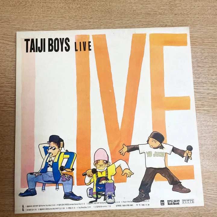[BUNJANG] Seo Taiji and Boys 1st Album, 2nd Album, Live LP Set (Used) / 서태지와아이들 1집,2집, 라이브 LP 3장(중고)