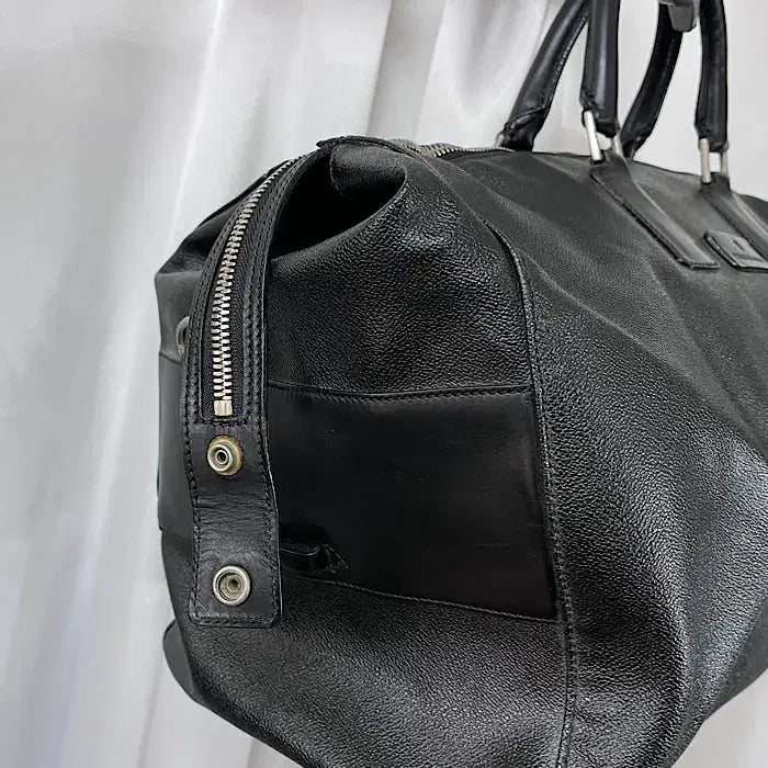 [BUNJANG] TRUSSARDI Leather Boston Bag / TRUSSARDI leather boston bag