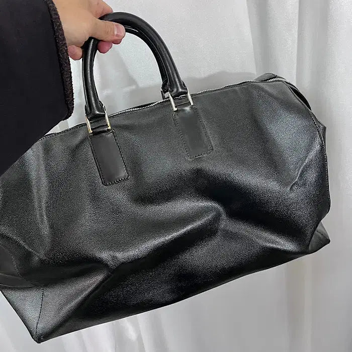 [BUNJANG] TRUSSARDI Leather Boston Bag / TRUSSARDI leather boston bag