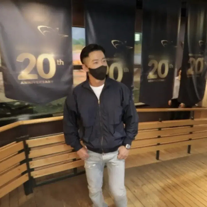 [BUNJANG] Fear of God 7th Nylon Blouson Jacket Black / [M] 피어오브갓 7th 나일론 블루종 자켓 블랙
