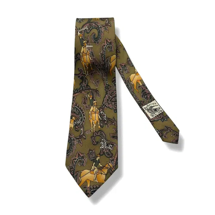 [BUNJANG] Burberrys Vintage Paisley Tie / 90s Burberrys 올드 버버리 빈티지 페이즐리 넥타이