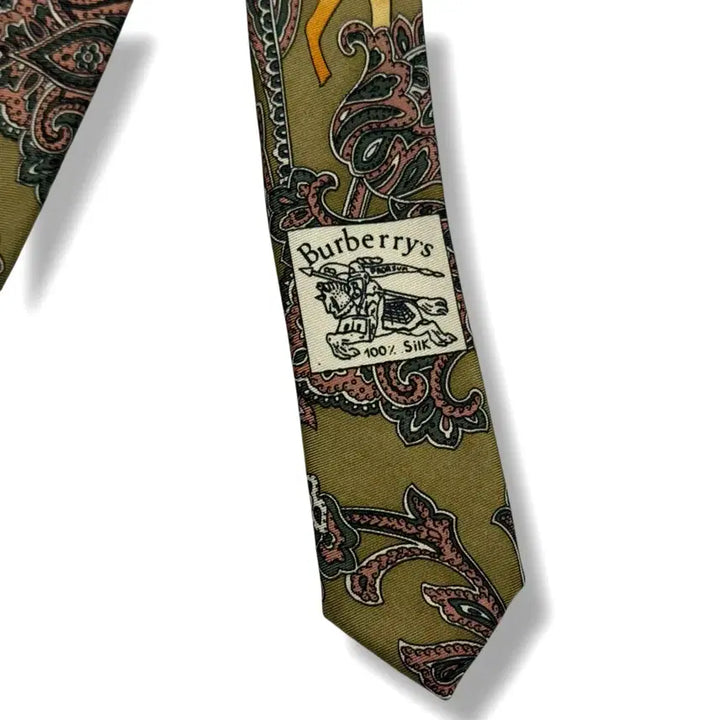 [BUNJANG] Burberrys Vintage Paisley Tie / 90s Burberrys 올드 버버리 빈티지 페이즐리 넥타이